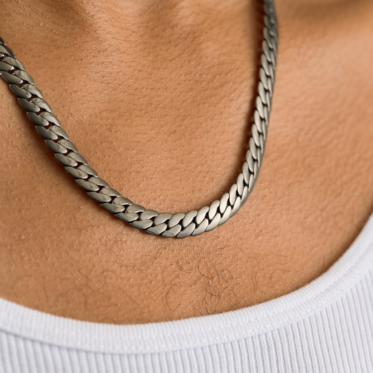 South Beach Cuban Chain in Black - 8mm