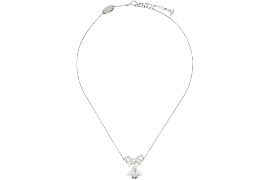 Vivienne Westwood Women's Octavie Choker Platinum/White/Clear CZ